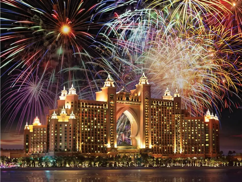 Fireworks Over Paradise at The Palm Jumeirah